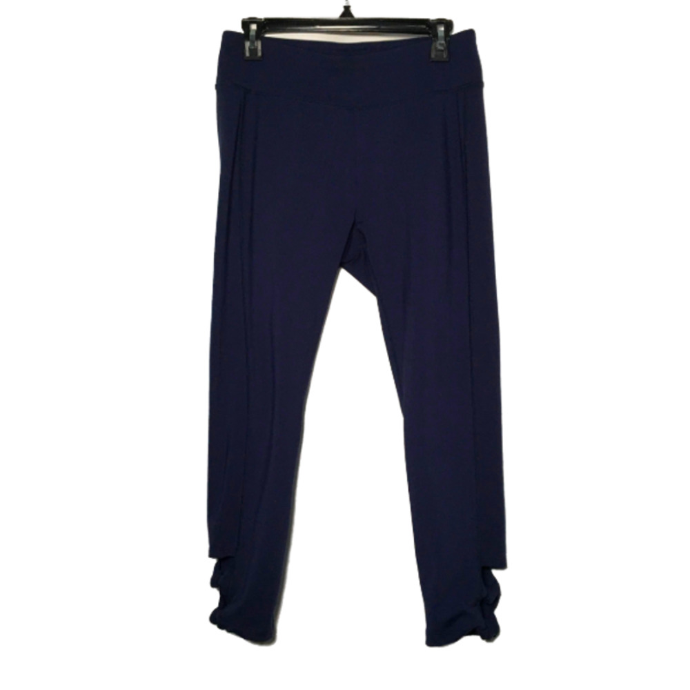 Zenergy by Chico's Navy Blue Elastic Leggings Size 1 Medium